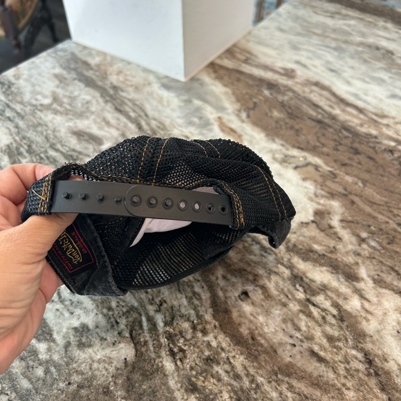 VINTAGE Von Dutch Black and Pink Trucker Hat, slight wear but GUC - Picture 5 of 5